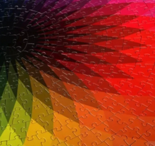 Load image into Gallery viewer, 1000PCS Magic Rainbow Puzzles