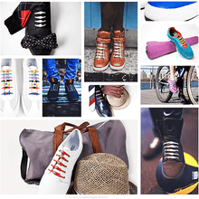Load image into Gallery viewer, Lazy Elastic Shoelaces (12 PCS)