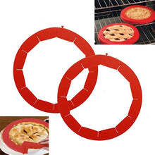 Load image into Gallery viewer, Flexi-NoBurn Pie Crust Shield