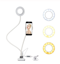 Load image into Gallery viewer, Studio LED Light With Cell Phone Holder