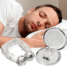 Load image into Gallery viewer, Anti Snore Magnetic Nose Clip