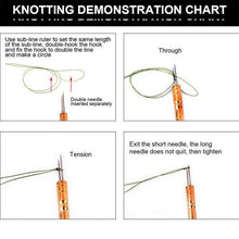 Load image into Gallery viewer, Fishing Knot Tying Tool

