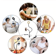 Load image into Gallery viewer, Studio LED Light With Cell Phone Holder
