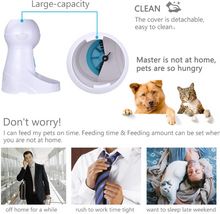 Load image into Gallery viewer, Automatic Pet Food Dispenser with Camera

