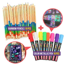 Load image into Gallery viewer, Creative Rainbow Pencils
