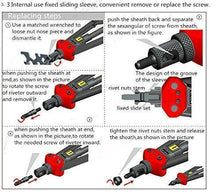 Load image into Gallery viewer, Premium Easy Automatic Rivet Tool Set
