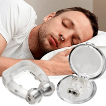 Load image into Gallery viewer, Anti Snore Magnetic Nose Clip
